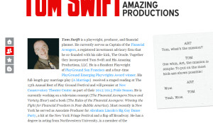 Tom Swift and his Amazing Productions